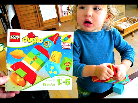 Review Duplo Lego My first Rocket 10815 - YouTube