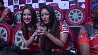 Pooja Bisht & Nalini Negi At The Bcl Cricket League