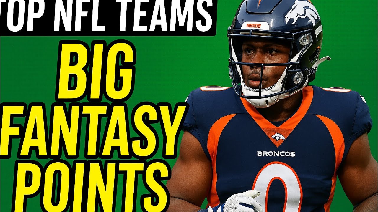 Draft From THESE Teams: Top Fantasy Scoring Offenses in 2025!