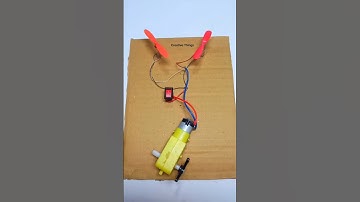 How to run drone motor with BO gear - DC Motor #dcmotor #tech #shorts #diyproject