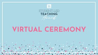Cambridge SU Student-Led Teaching Awards 2021!