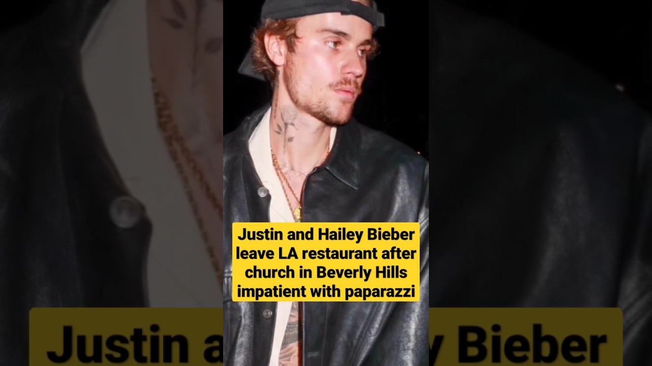 Justin, Hailey Bieber spotted at LA church after Stephen Baldwin ...