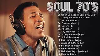 Luther Vandross Marvin Gaye Teddy Pendergrass The OJays Isley Brothers Al Green  SOUL 70s