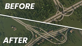 Replacing a 3-way Generic Highway Interchange in Cities: Skylines Replacing a 3-way Generic Highway Interchange in Cities: Skylines