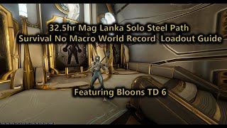 No Macro World Record 32.5 hr solo steel path mag build guide