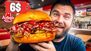 Arby's NEW $6 Quarter Pound Pulled Pork Sandwich...