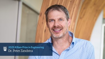 2025 Killam Prize in Engineering: Dr. Peter Zandstra | University of British Columbia