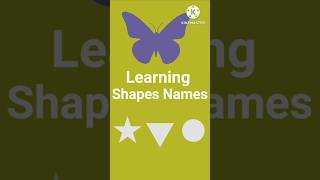 Learning Shape's Name 🟧🔶🟡 for kid's