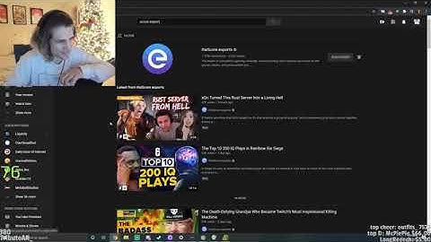 XQC Reacts to theScore esports video about him on the Rust Server