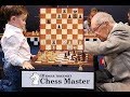 Шахматы. 4 летний малыш против 95 летнего гроссмейстера!