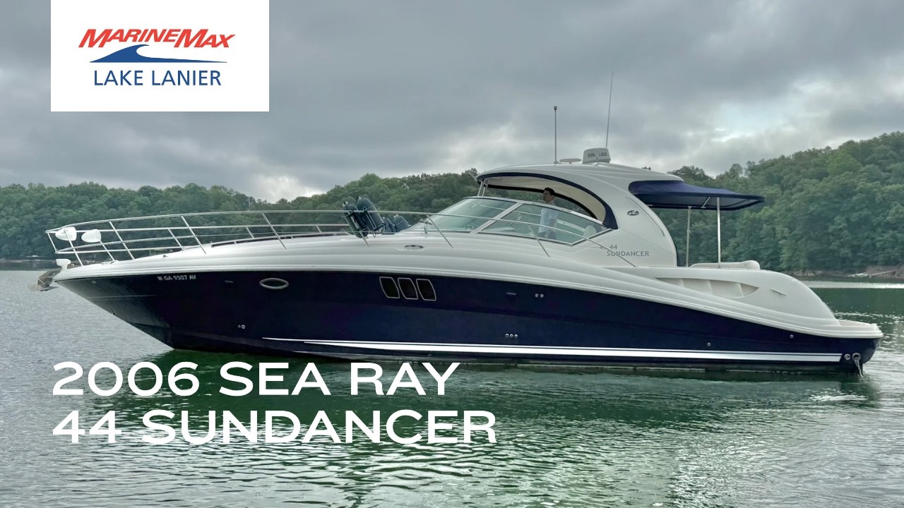 2006 Sea Ray 44 Sundancer Walkthrough | MarineMax Lake Lanier