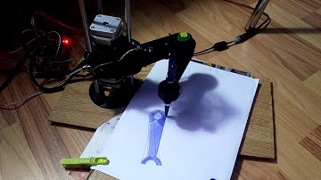 First moves of my SCARA arm.