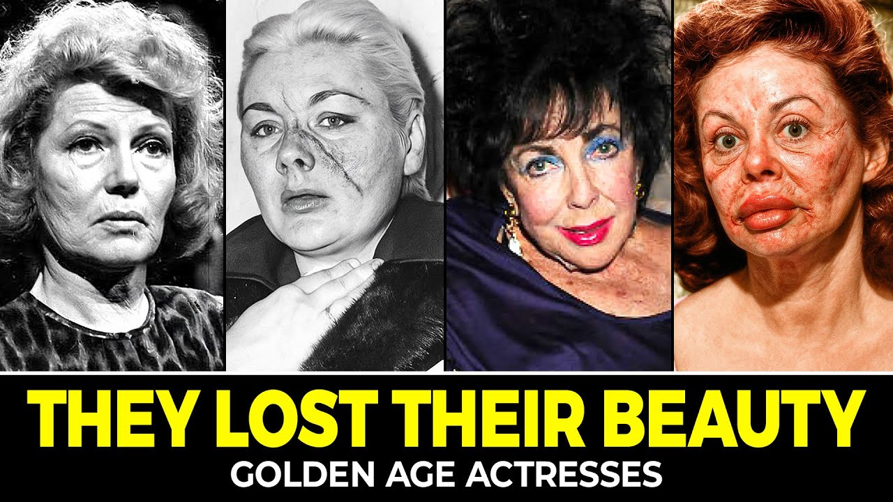 12 Golden Age Actresses Who LOST Their Beauty In The SADDEST Ways. #2 Is Heartbreaking!