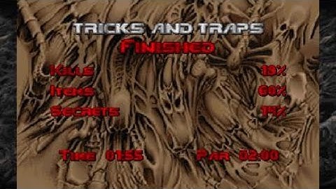 Beat Tricks and Traps (DOOM 2) in under 2 minutes on Ultra-Violent Difficulty
