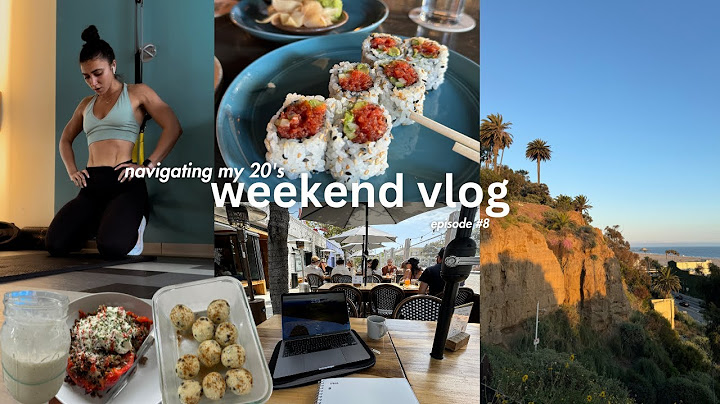 Weekend Vlog: My Journaling Routine, Healthy Protein Dessert Recipe, Date Night & Productive Sunday
