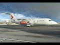 BAe 146-200 - easyJet wetlease operated by WDL from Tegel to Schwechat in 4K