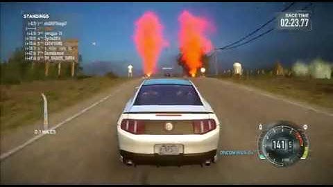 NFS the Run Multiplayer gameplay - Can