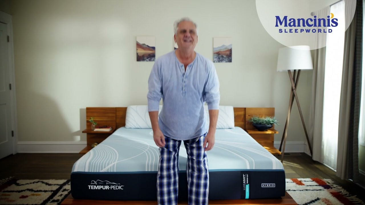 Rest Easy on the Supportive Comfort of Tempur-Adapt at Mancini's Sleepworld