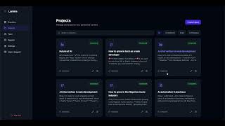 Lumina Ai - Quick Product Walkthrough (2025)