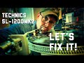 Fixing a Technics SL-1200Mk2  (How To Unstick It)