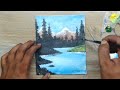 Acrylic landscape painting easy for beginners kamal art work