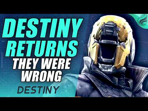 Bungie Is Bringing Destiny BACK — And Undoing Its Biggest Mistake
