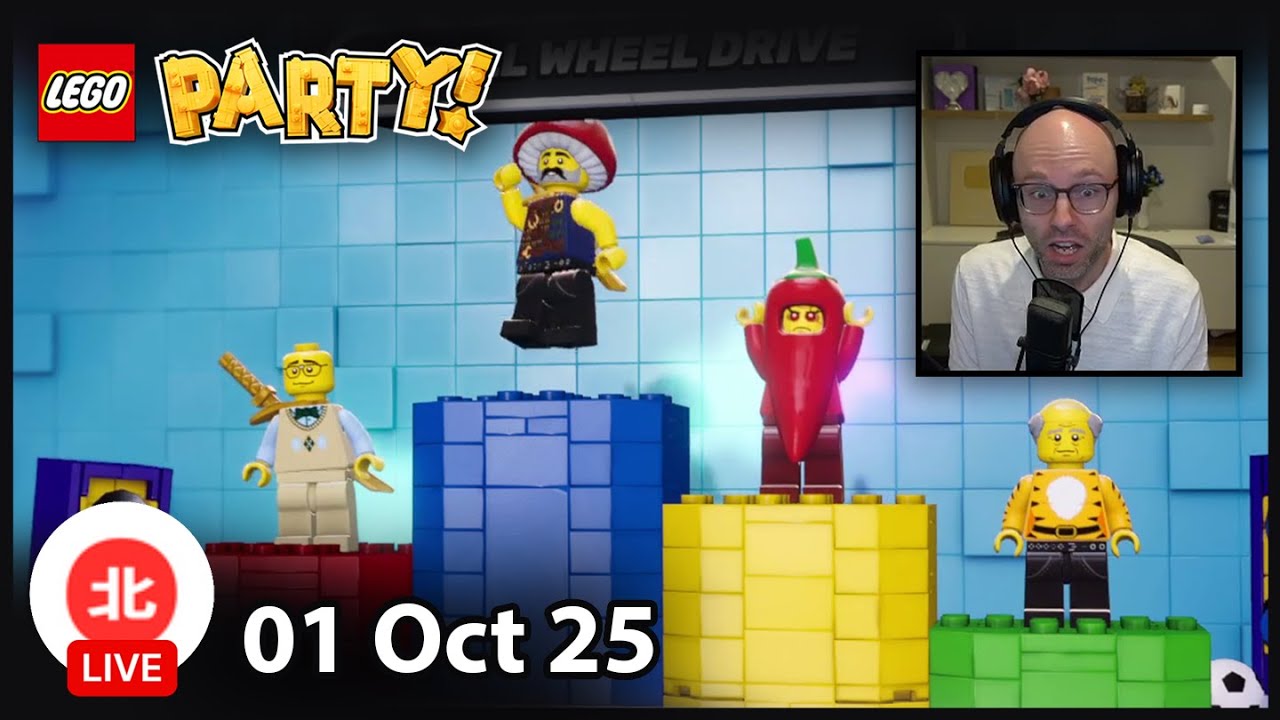 LEGO Party! - 01 Oct 2025 - Unofficial Northernlion VOD without Chat
