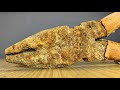 150 Years Underground Rusty Antique Pliers Restoration 