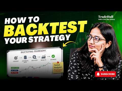How To Backtest Your Strategy | Algo Trading Software | @TradeHull @TradeSmart