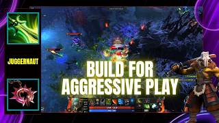 Juggernaut Item Build For Aggressive Play | Juggernaut dota 2 gameplay | dota2 Juggernaut highlight