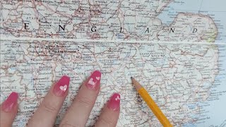 ASMR ~ Bedfordshire, England, UK History & Geography ~ Soft Spoken Map Tracing Google Earth screenshot 5