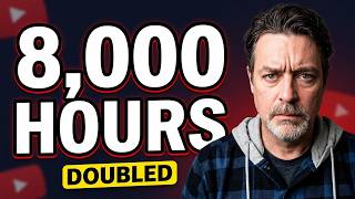 I Hit 4,000 Watch Hours the Hard Way — Now YouTube Wants 8,000