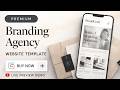 BrandCraft – Premium Branding Agency Website Template (Luxury Minimal One-Page HTML)