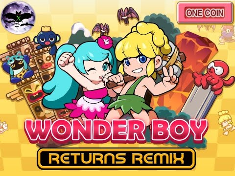 Wonder Boy Returns Remix прохождение [ One Coin ] | Игра на ( PC steam ) 2019 Стрим RUS