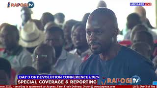 🔴LIVE: Day 3 of The Devolution Conference 2025, Homa-Bay