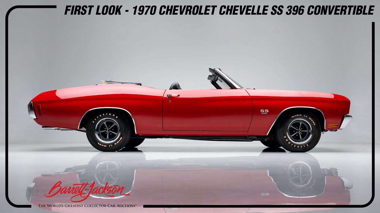 FIRST LOOK - 1970 Chevrolet Chevelle SS 396 Convertible - BARRETT-JACKSON 2023 PALM BEACH
