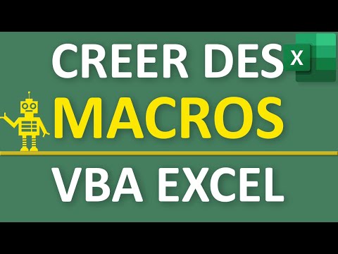 Vidéo: Comment écrire Des Macros Dans Excel