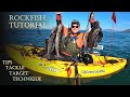 Kayak fishing  how to catch rockfish