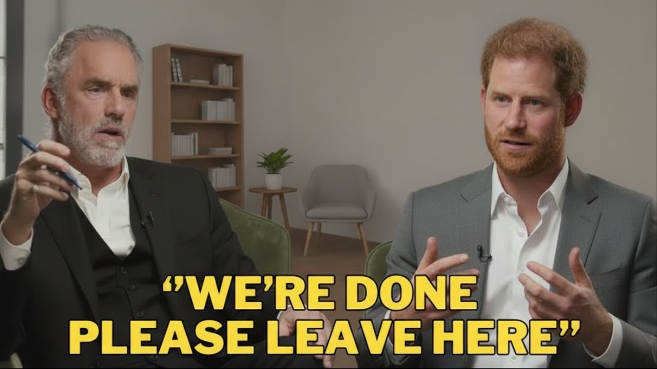 Джордан Питерсон прервал выступление принца Гарри в прямом эфире после жаркого спора | Взрывоопас...