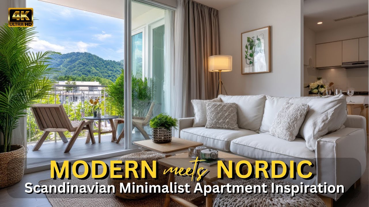 Picture of Modern Minimalist Apartment with a Scandinavian Touch - YouTube