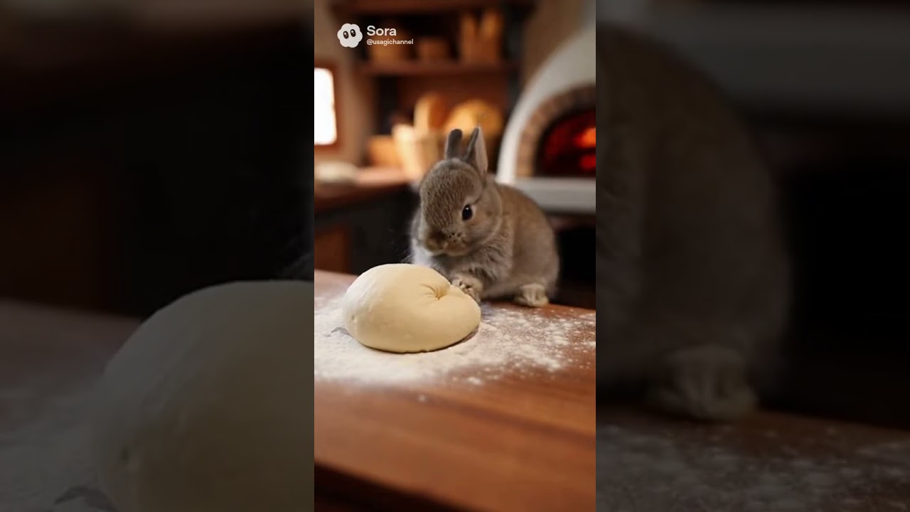 森のパン屋さんへ行く🐰②