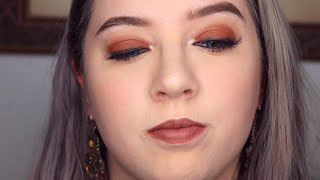 Red Brown Smoky Eye Tutorial