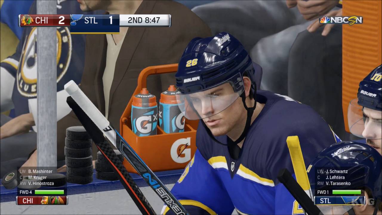 NHL 17 - Chicago Blackhawks vs St. Louis Blues | Gameplay (HD) [1080p60FPS]