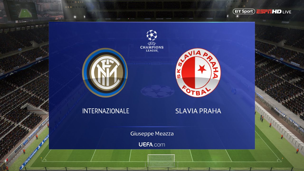 Pes 2017 Realistic PES 2017\Internazionale - Slavia Praha\Realistic Camera MOD\UCL 2019