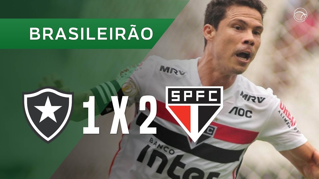 BOTAFOGO 1 X 2 SÃO PAULO - GOLS - 21/09 - CAMPEONATO BRASILEIRO 2019 ...