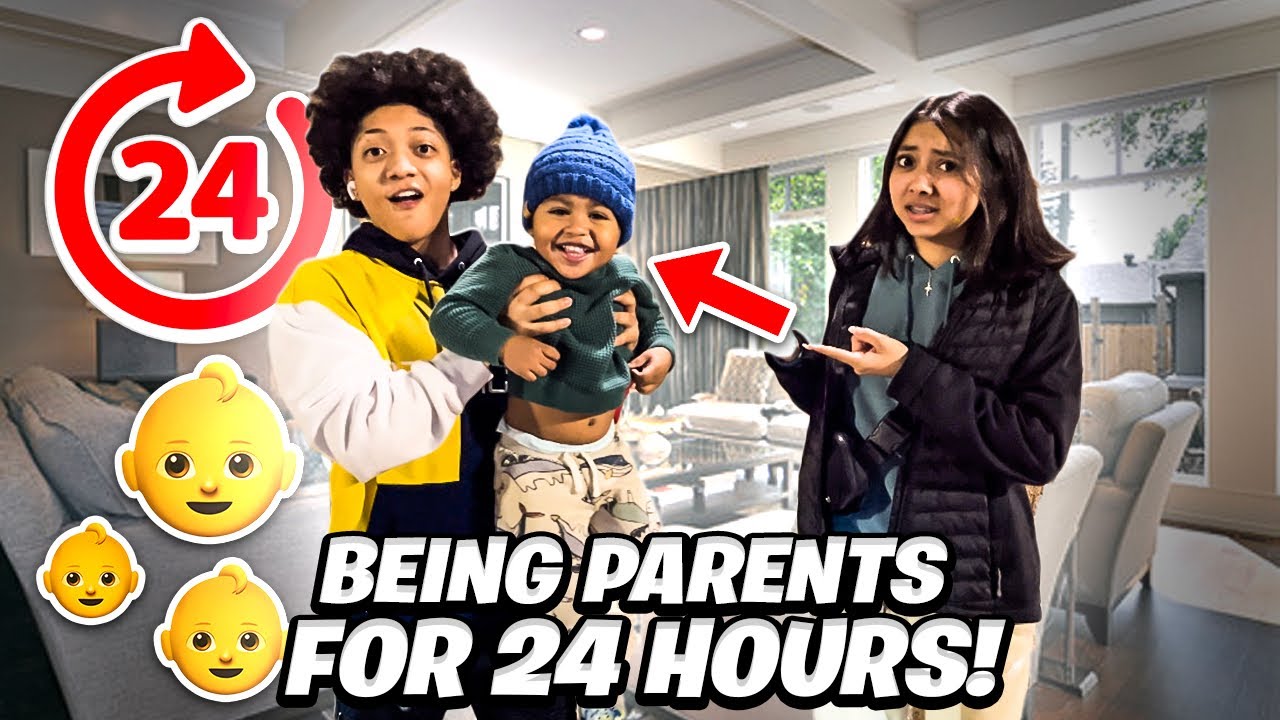 WE BECAME PARENTS FOR 24 HRS 👶🍼 | W/ PUNCHO