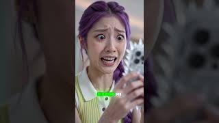 Rumi’s Icy Nightmare: Everything She Touches Turns to Ice! 😱❄️ #rumi #kpop #jinu #funnyshorts #zoey