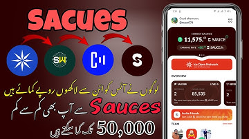 Sauces ice new project || Mining app Sauces || Free ice New project ||