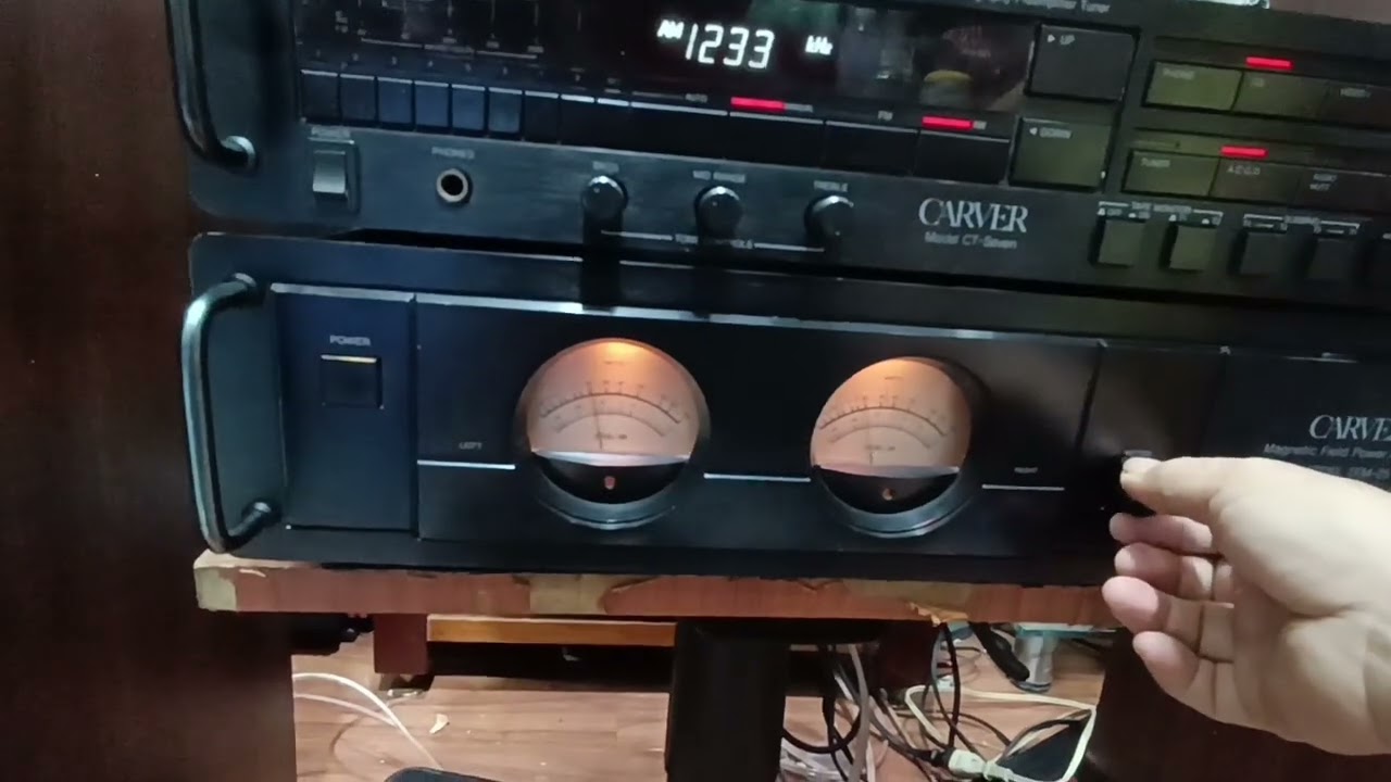 Pre và pow CARVER (TFM-25 và CT-SEVEN) kết hợp loa Klipsch RP-6000F giá rẻ:0396017979