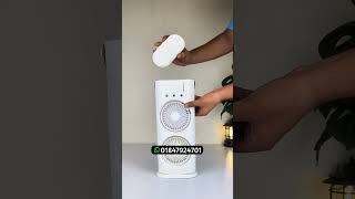 Portable Light Humidifier Double-ended Spray Fan #Cooling Fan #SummerEssentials #PortableFan #Fadium